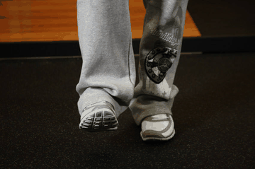 Ankle Circles exercise demonstration targeting Calves