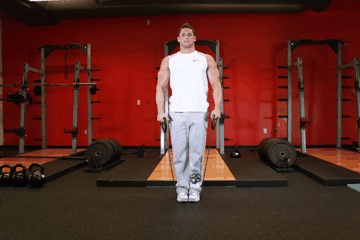 Band Lateral Raise exercise demonstration targeting Shoulders