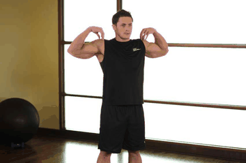 Elbow Circles exercise demonstration targeting Shoulders