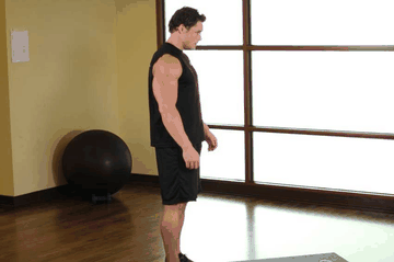 Elbows Back exercise demonstration targeting Chest