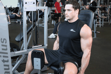 Hip Adduction Machine exercise demonstration targeting Adductors