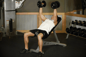 Incline Dumbbell Bench With Palms Facing In exercise demonstration targeting Chest