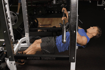 Inverted Row exercise demonstration targeting Middle Back