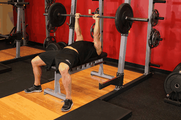 JM Press exercise demonstration targeting Triceps
