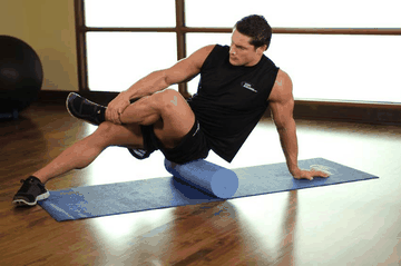 Piriformis-SMR exercise demonstration targeting Glutes