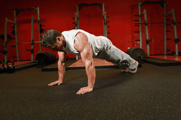Push-Up exercise demonstration targeting Chest