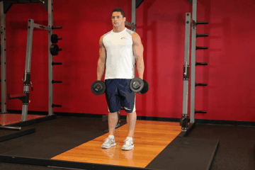 Reverse Lunge exercise demonstration targeting Glutes