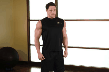 Shoulder Circles exercise demonstration targeting Shoulders