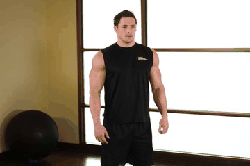 Shoulder Raise exercise demonstration targeting Shoulders