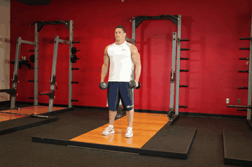 Side Lateral Raise exercise demonstration targeting Shoulders