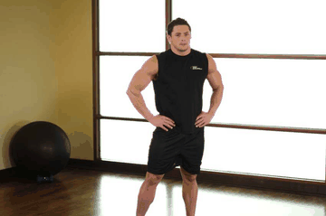 Side Neck Stretch exercise demonstration targeting Neck