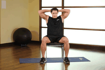 Spinal Stretch exercise demonstration targeting Middle Back
