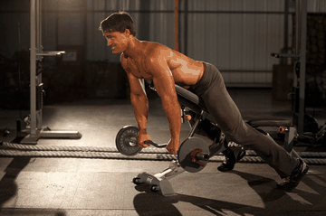 Straight Raises on Incline Bench exercise demonstration targeting Shoulders