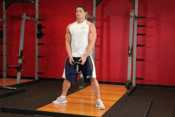 Sumo Squat exercise demonstration targeting Adductors